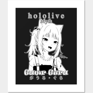 Gawr Gura Hololive English HoloMyth Posters and Art